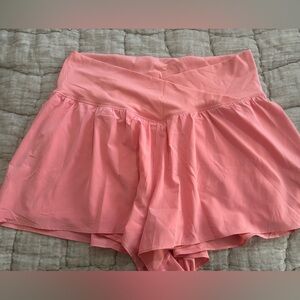 Pink shorts from Aerie !